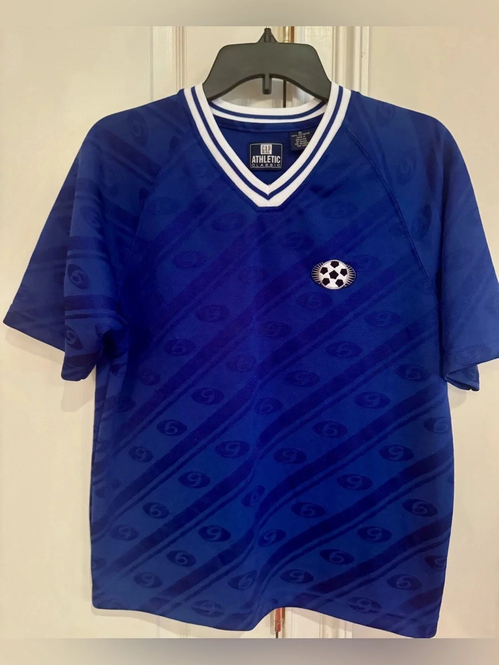Boys Gap Athletic Classic Short Sleeve Soccer Shirt - Size XL